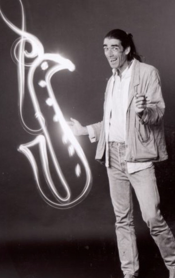 Ralf am Licht-Saxofon 1